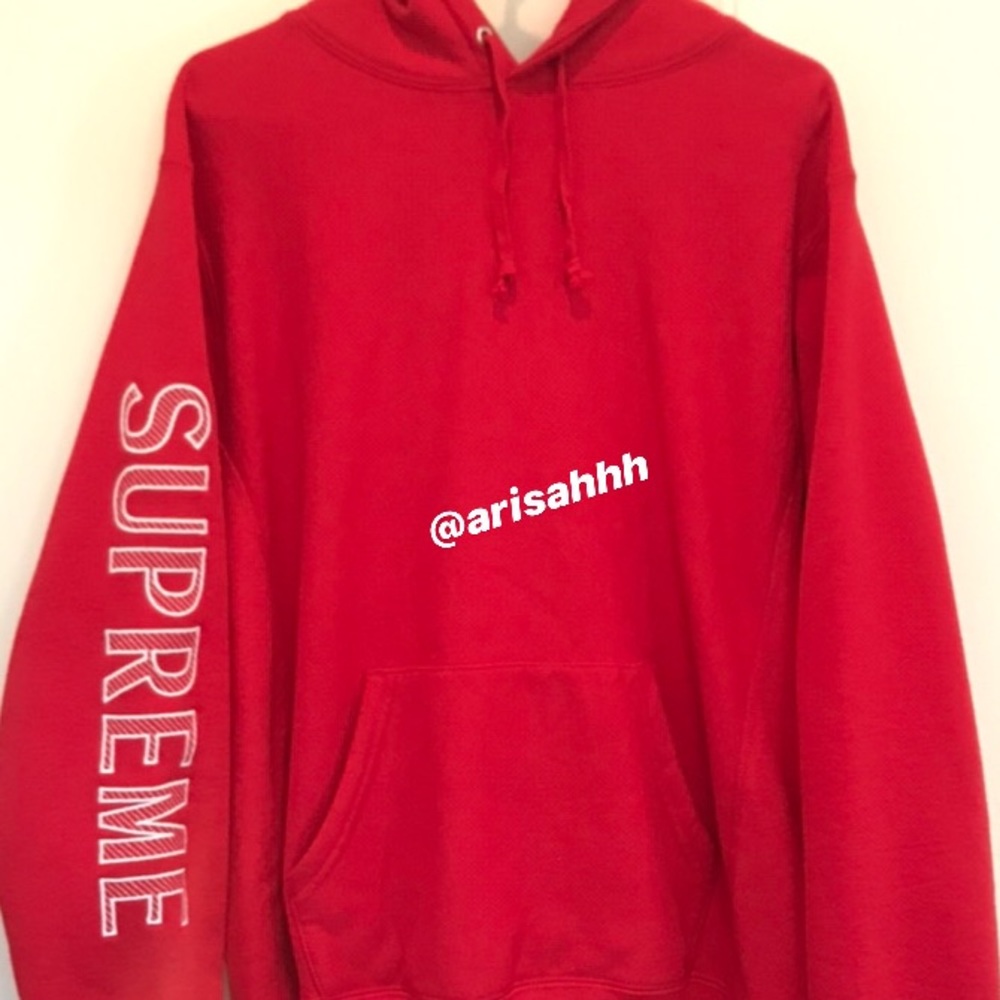 Authentic SUPREME Embroidered Hoodie
